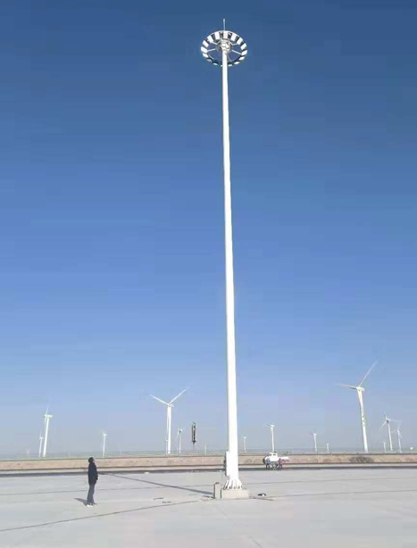 瓜州高速路服务区山丹高杆灯项目