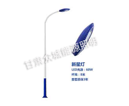 山丹爆款市电路灯